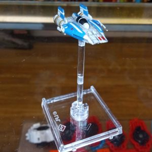 A Wing Starfighter Blue Rebel Aces