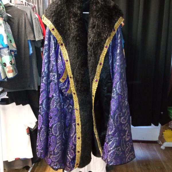 Adult Medieval Purple King Henry cosplay costume