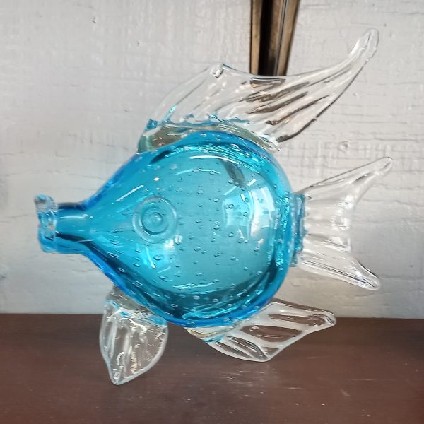 Glass Blue Fish